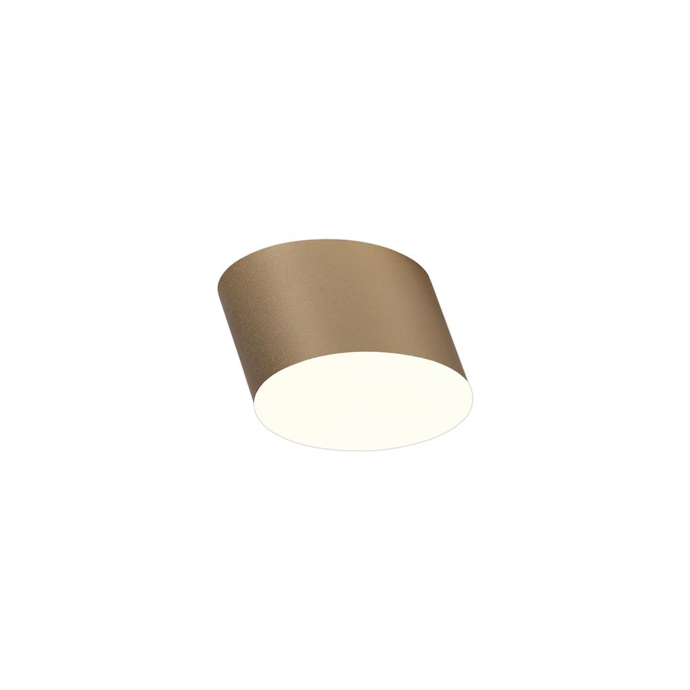 Luxuria Oberon 9cm Spotlight 10.5cm Round 1x10W LED 3000K 700lm Satin Gold