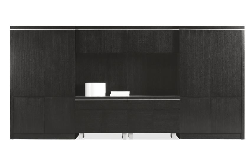 Providers Of Extra Large Executive Bookcase in Black Ash Real Wood Veneer - CUP-LM3F88 North Yorkshire