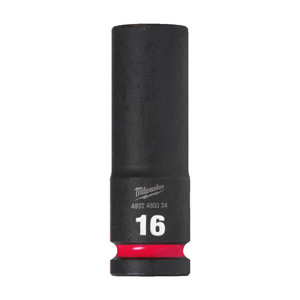 Shockwave 1/2'' Dr. Impact Socket Deep 16mm