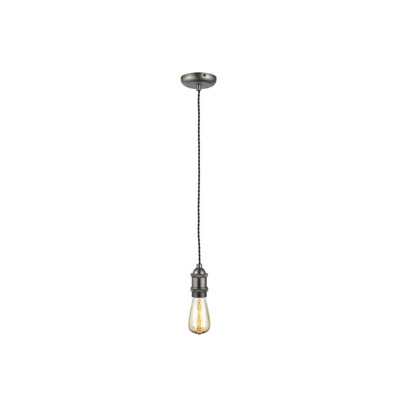 Forum Dale E27 Pendant Light Antique Brass