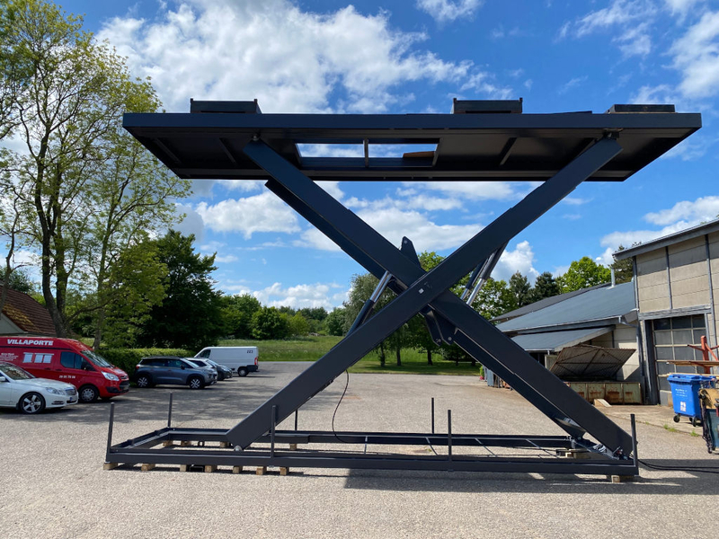 7500kgs capacity scissor lift table