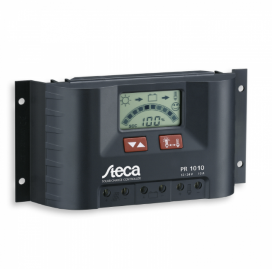 steca 10a pwm solar controller for caravans, motorhomes, boats and yachts