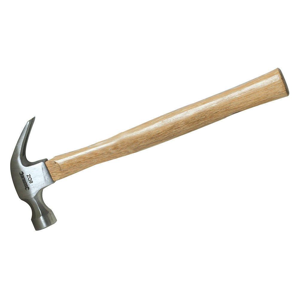 Silverline HA03B Hardwood Claw Hammer 8oz (227g)