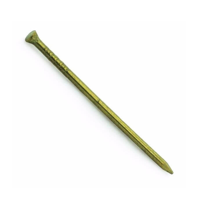 30 x 1.60mm Brass Panel Pins 500G Box