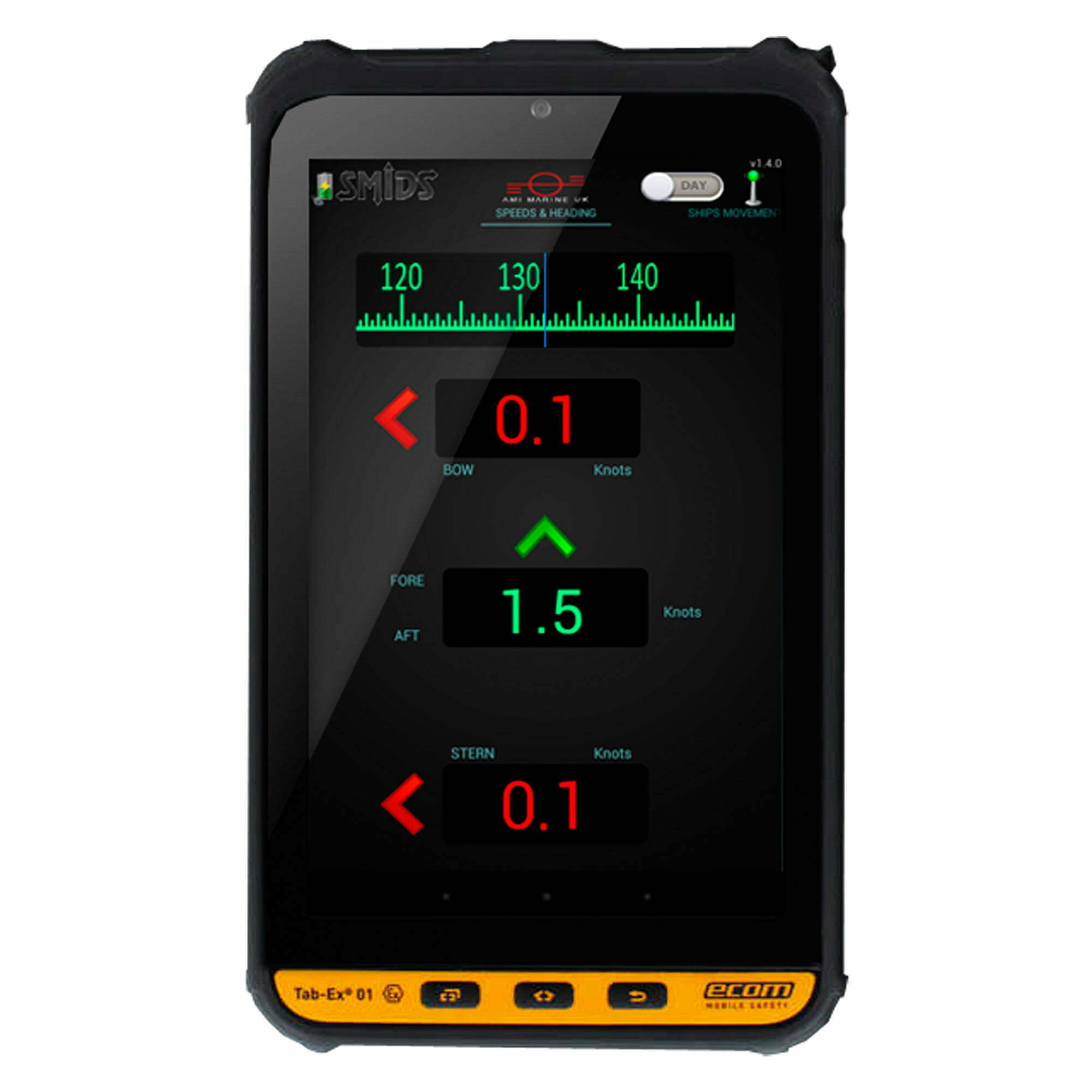 SMIDS 7&#34; Portable Handheld Tablet - Zone 2 ATEX Approved