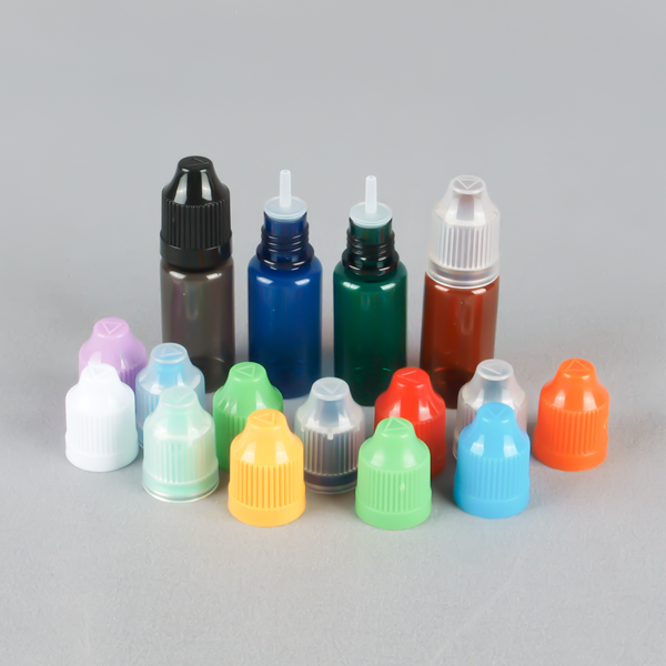 Suppliers of Coloured Liquid Dropper Bottles PET Plastic  UK