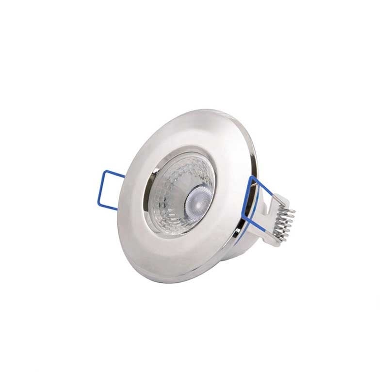 Ovia Inceptor Nano LED Chrome 2700K Fixed 4.8W Downlight