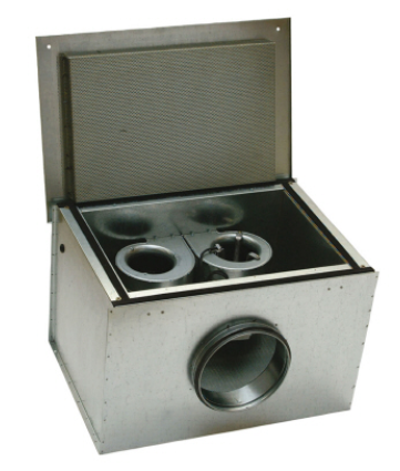 KVK DUO 160° Circular duct fan. 380m³/h