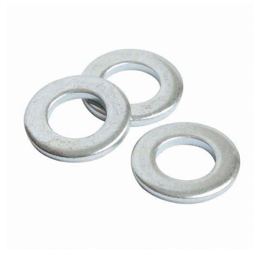 M10 Flat Plain Galvanised Washer (Single)