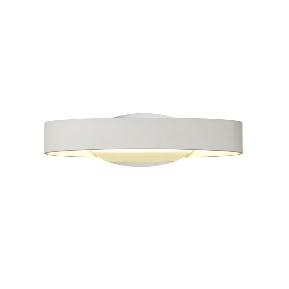 Luxuria Papillon Wall Light 1x6W LED 3000K 480lm White/Polished Chrome