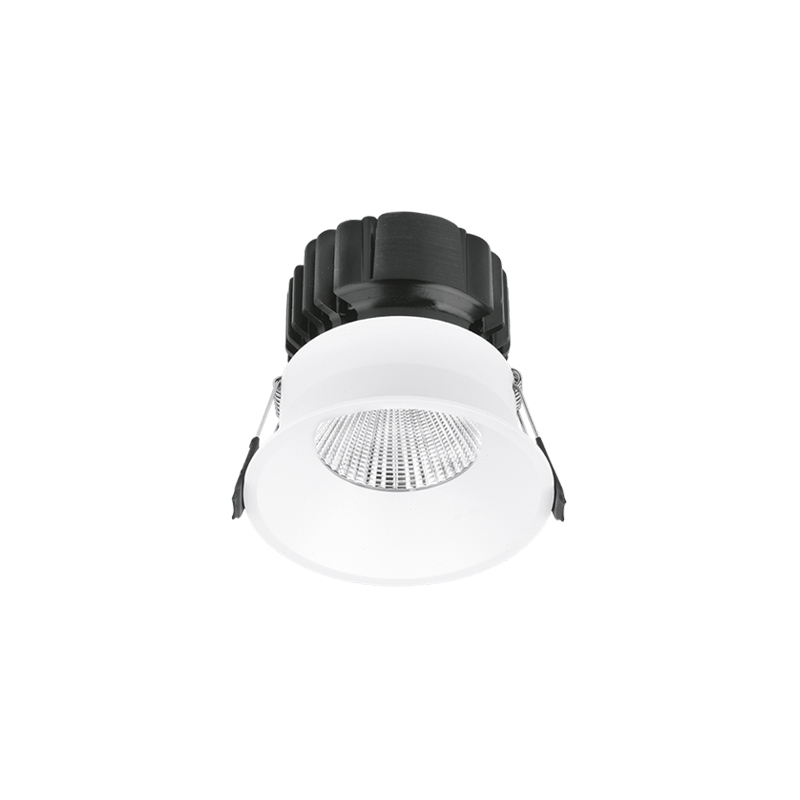 Aurora Curvee 15W Adjustable Baffle 1-10V Dimmable IP44 LED Downlight 3000K