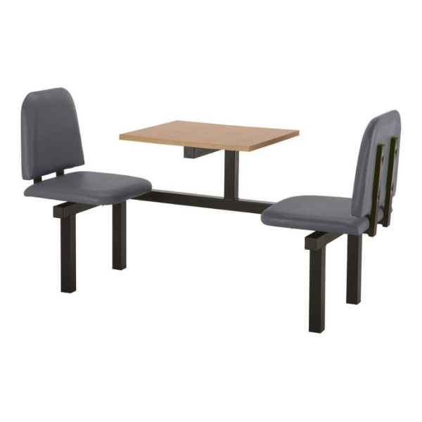 CU94 - 2-Seater Oscar Canteen Unit - Grey, Beech