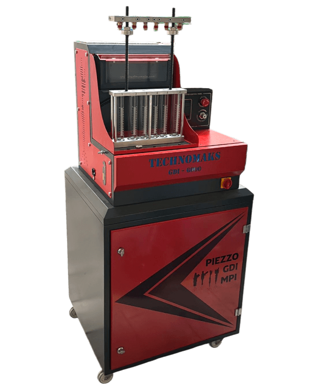 Technomaks GDI 6000 Injector Cleaning Machine for Garages Improving Diagnostic Accuracy