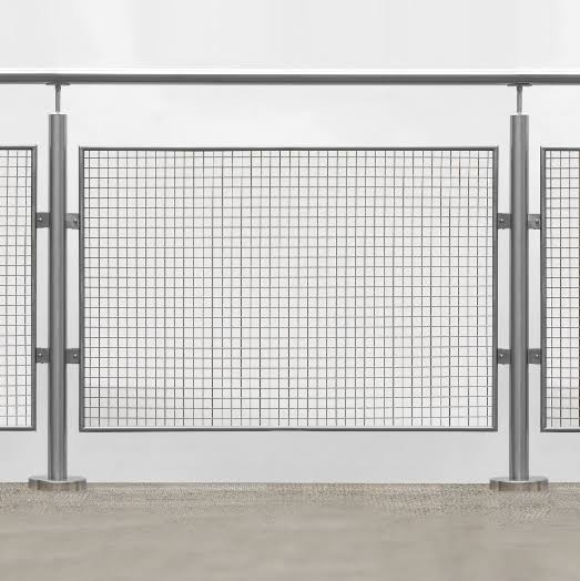 4'x 8' 1.1/2"x 1.1/2"x 10g 304 Stainless (3mm) Welded Mesh