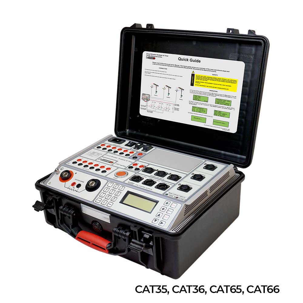 Suppliers Of CAT36 Circuit Breaker Analyser and Timer by DV Power