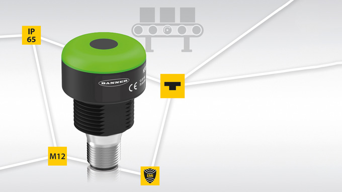 Programmable LED Indicator with Optical Sensor