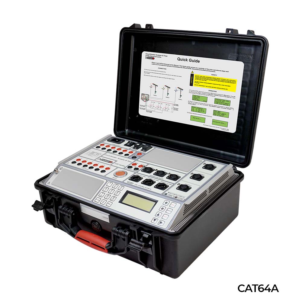 Suppliers Of CAT64A Circuit Breaker Analyser and Timer by DV Power UK