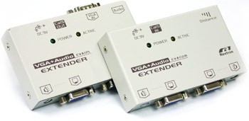 RX-EV214A 4-Port UTP Video & Audio Extender & Splitter / RX-EVA-214