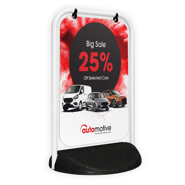 Eco Swinger 2 Graphic Panel Pavement Sign