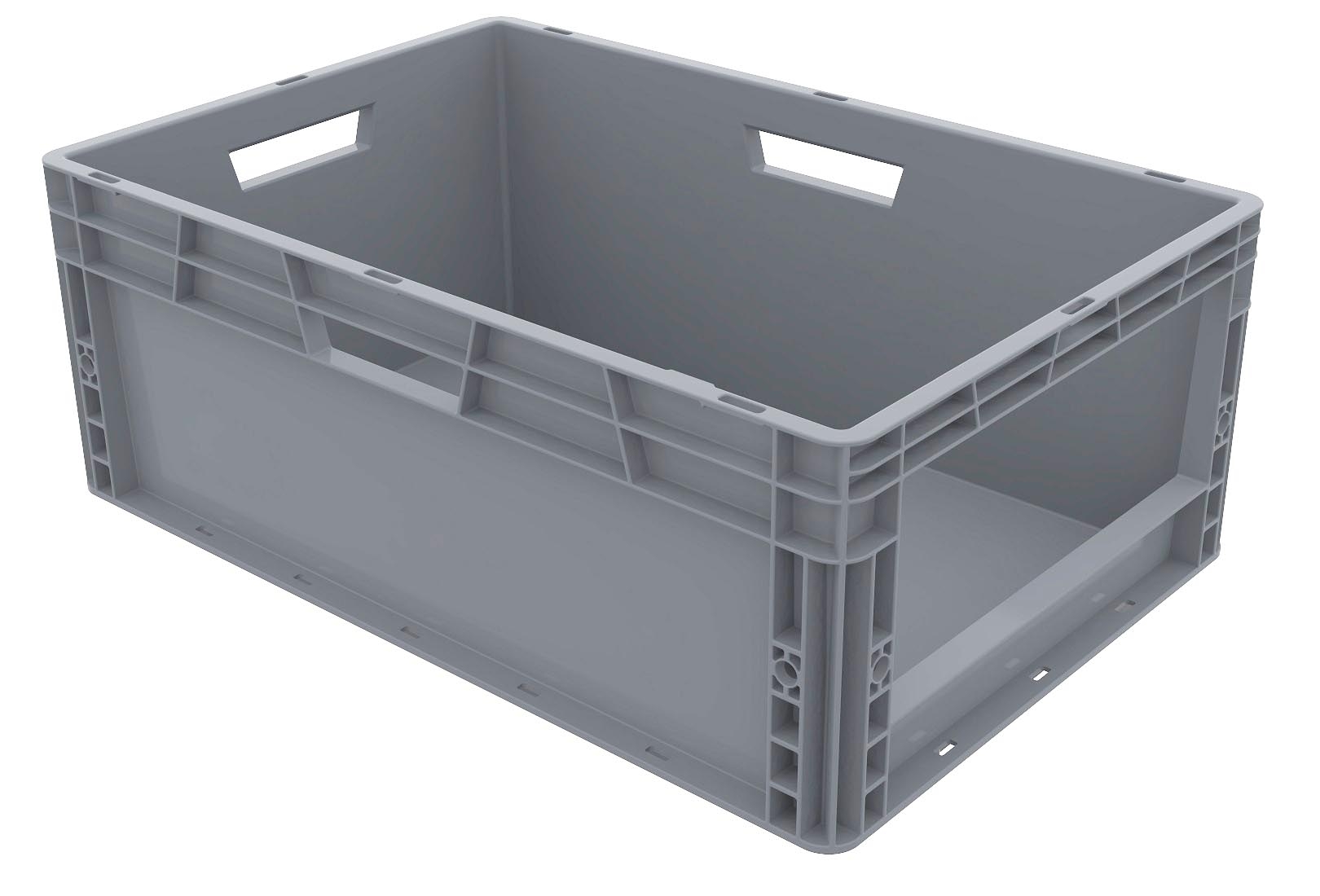 45 Litre Recycled Open Fronted Euro Plastic Stacking Picking Container