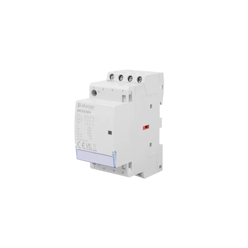 Click Elucian 4 Pole 2 Module 25A 4 x N/C Contactor