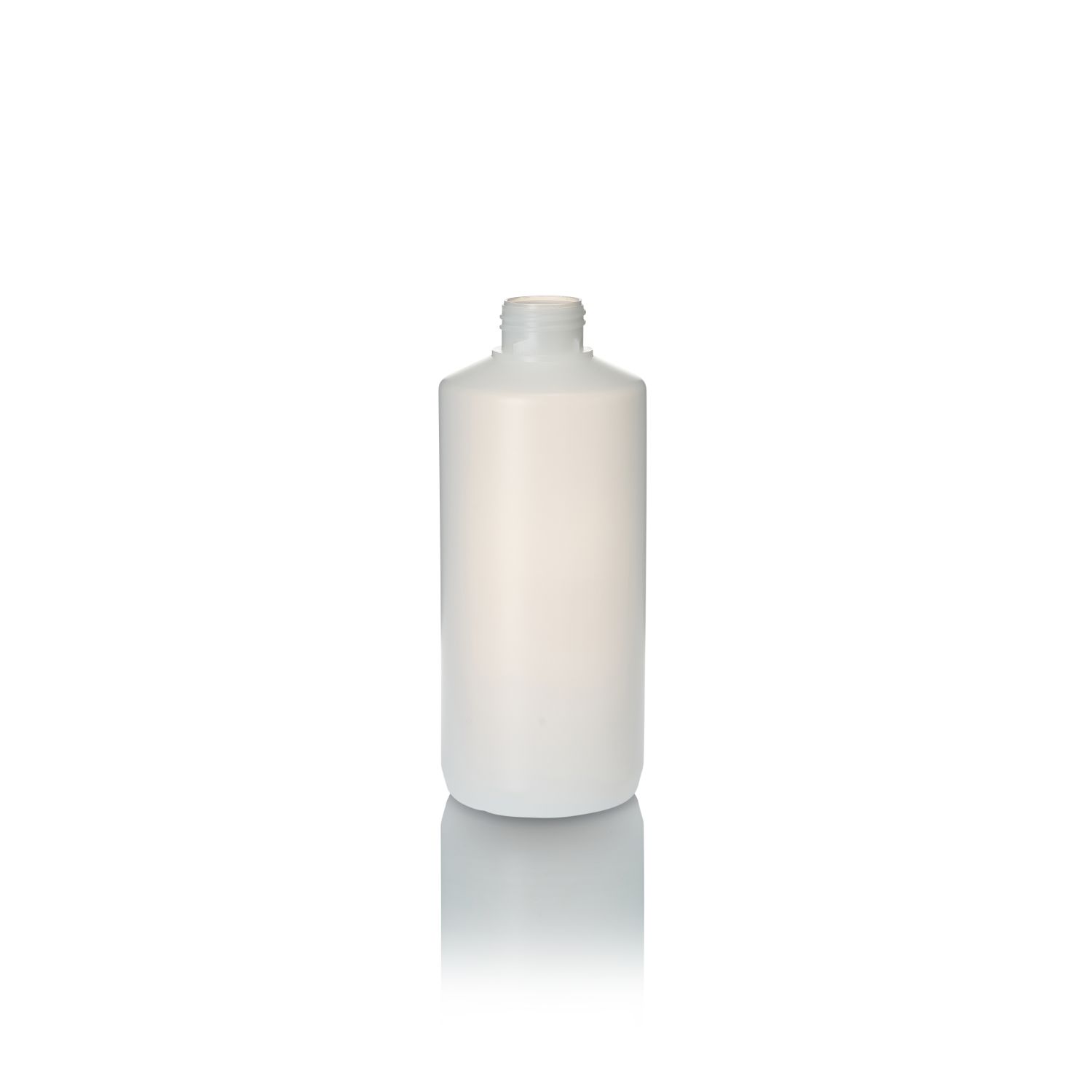 Supplier Of 1Ltr Natural HDPE Wide Neck Cylindrical Bottle