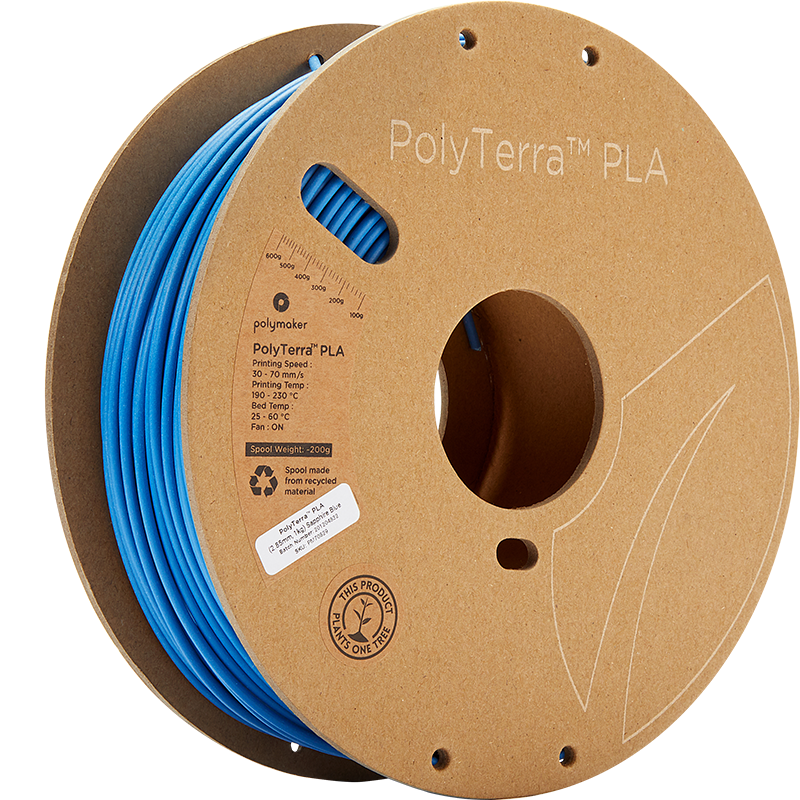 PolyTerra PLA Sapphire Blue 2.85mm 1Kg