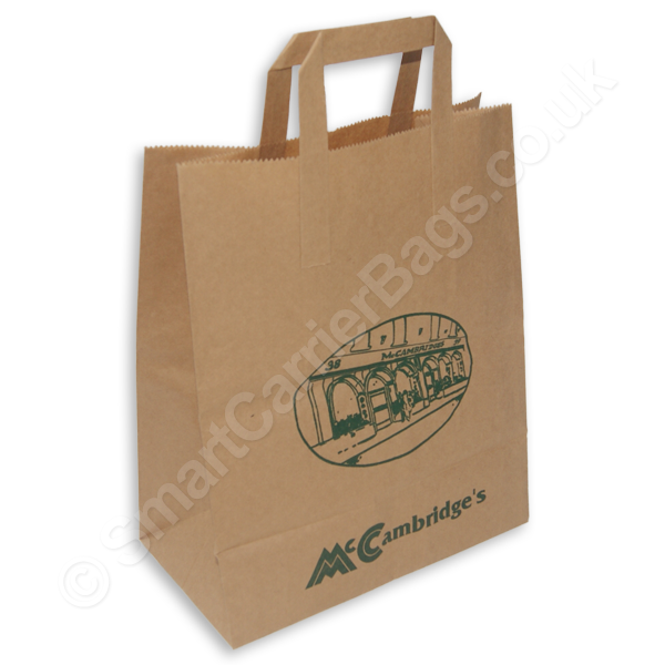 UK Suppliers of Tapped Handle Paper Bags