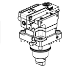 Driven broaching toolholder 50mm stroke H&#61;90mm