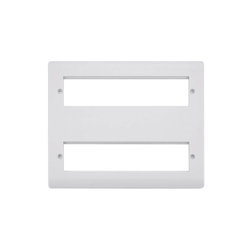 Click New Media 16 Module Large Front Plates With York White