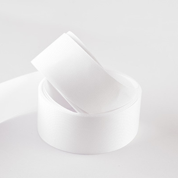 5982P/25mm White (40mmc)-WE Polyester Taffeta