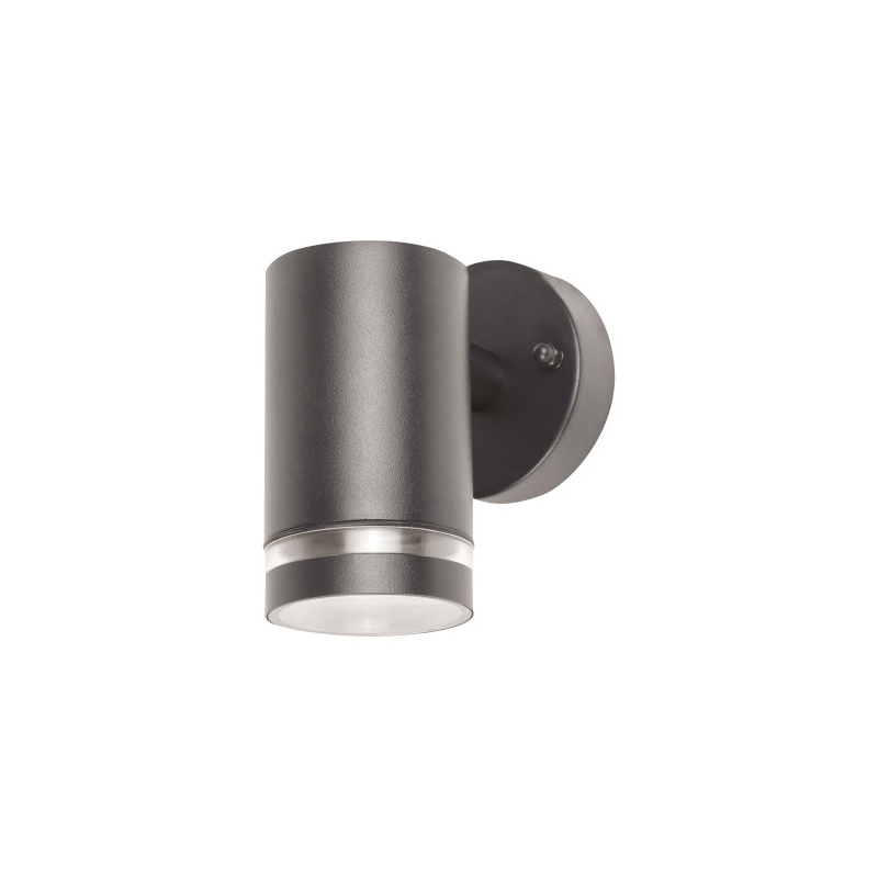 Integral Outdoor GU10 Down Wall Light IP65 Anthracite Grey