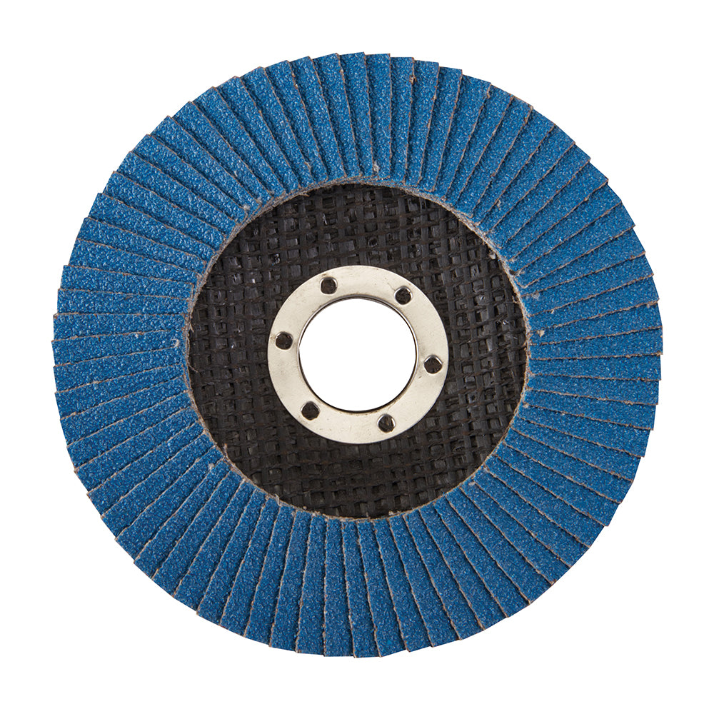 Silverline 675279 Zirconium Flap Disc 115mm 80 Grit