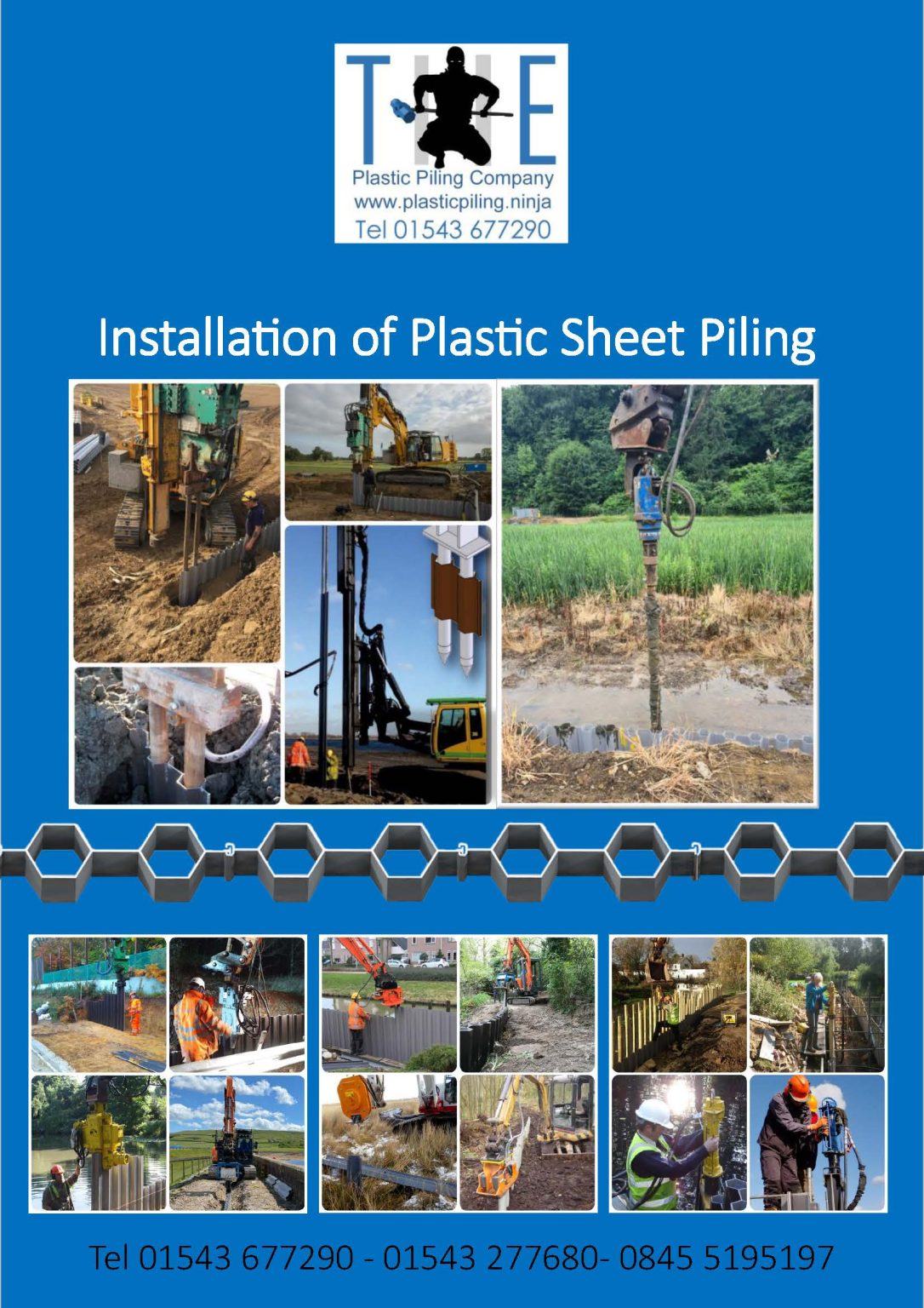 How To Install Plastic Sheet Piling
