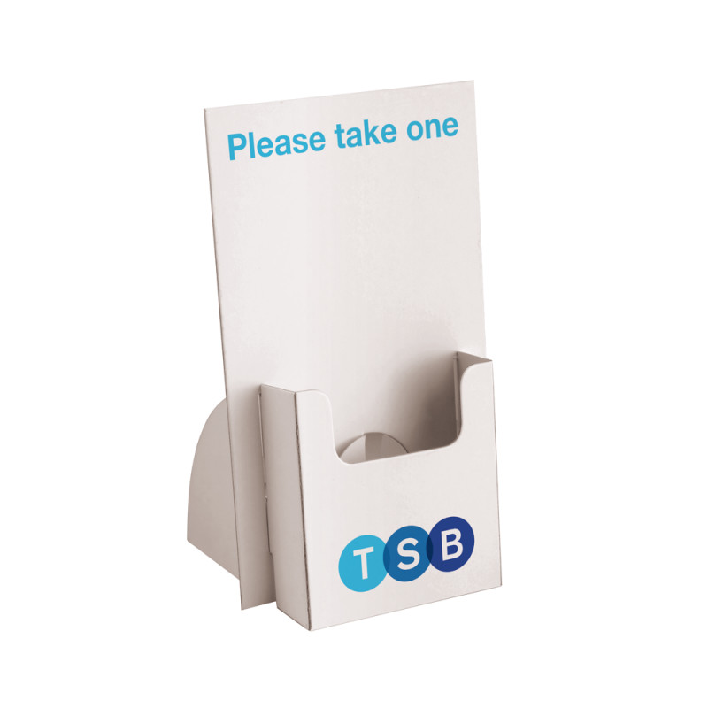 Cardboard Leaflet or Brochure Display Unit