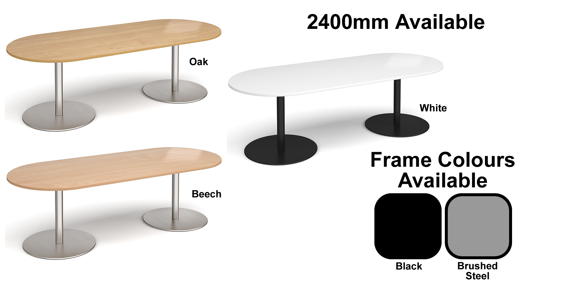 Specialisting In Eternal Radial End Boardroom Meeting Table Huddersfield