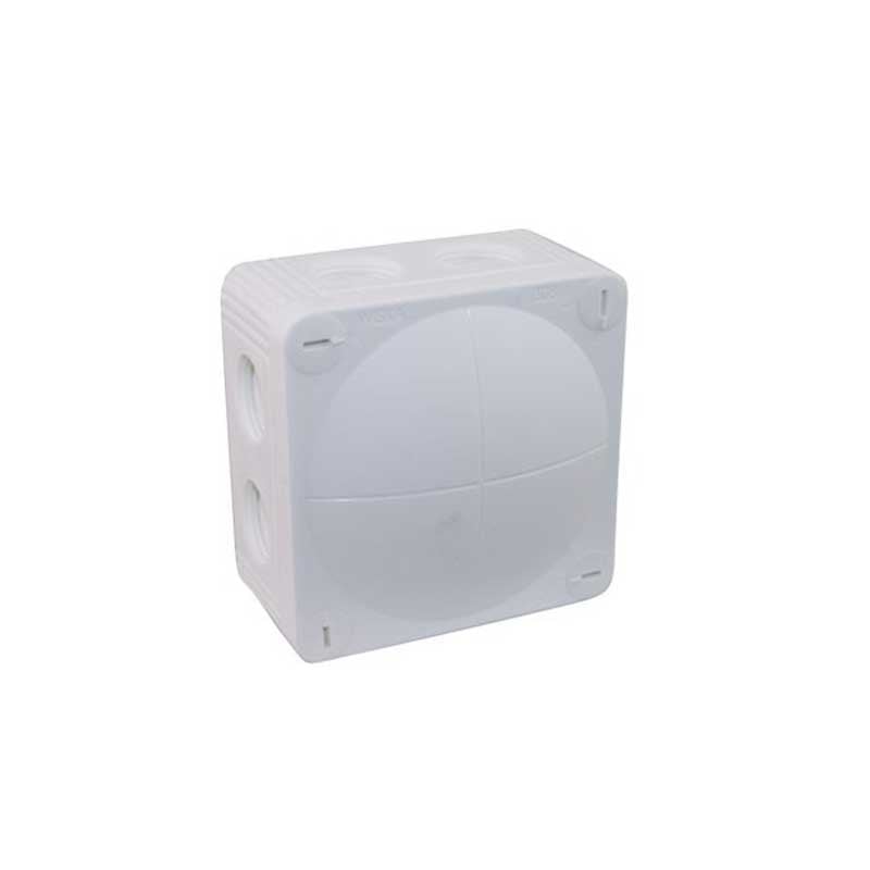 Wiska 10101462 Plastic Enclosure 160x140x81 mm Light Grey Colour