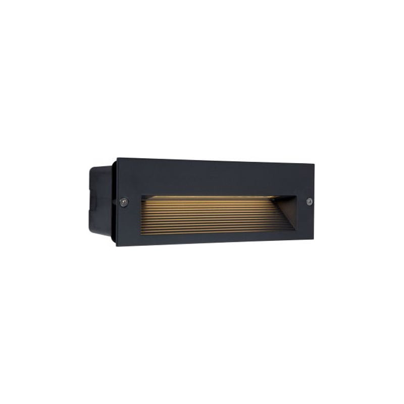 Kosnic Ledge Brick Light 10W 4000K Black