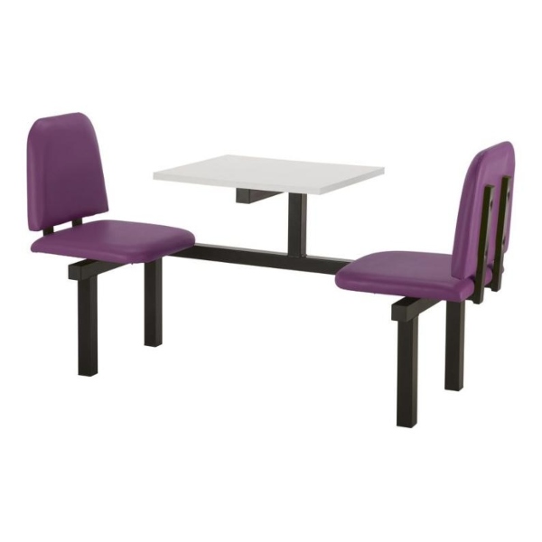 CU94 - 2-Seater Oscar Canteen Unit - Purple, White