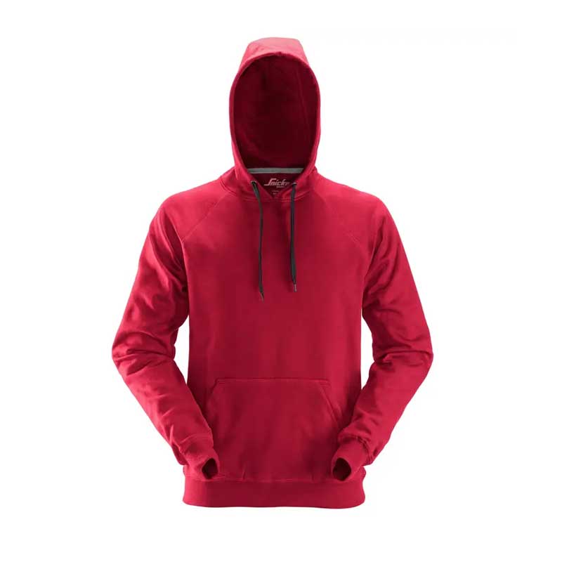 Snickers 2800 Classic Hoodie Chilli Red Size: XS