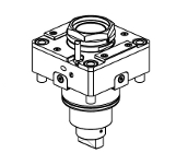 Single axial boring bar holder &#216;25, &#216;40, H&#61;72mm