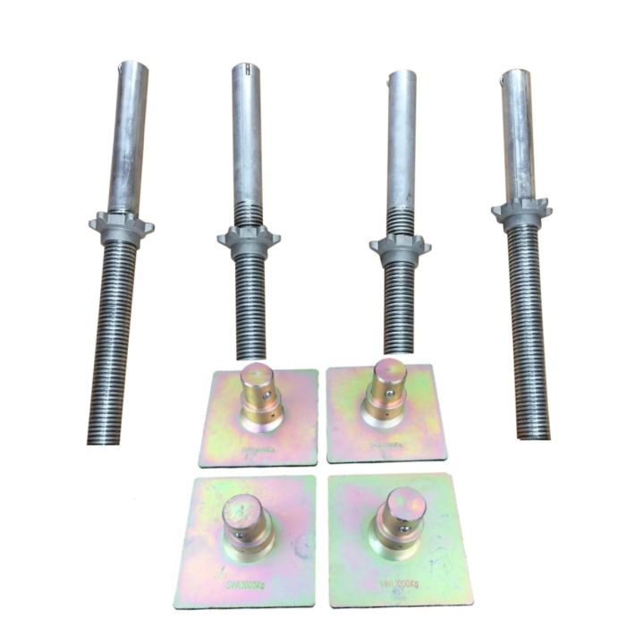 Distributor Of Alloy Legs and Base Plates (Set of 4)