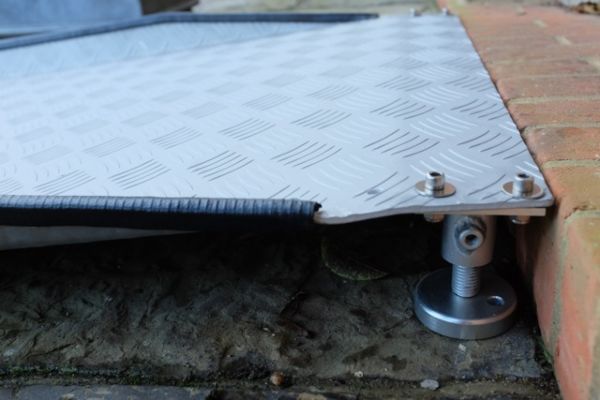 Adjustable Aluminium Threshold Ramp for Car Parks