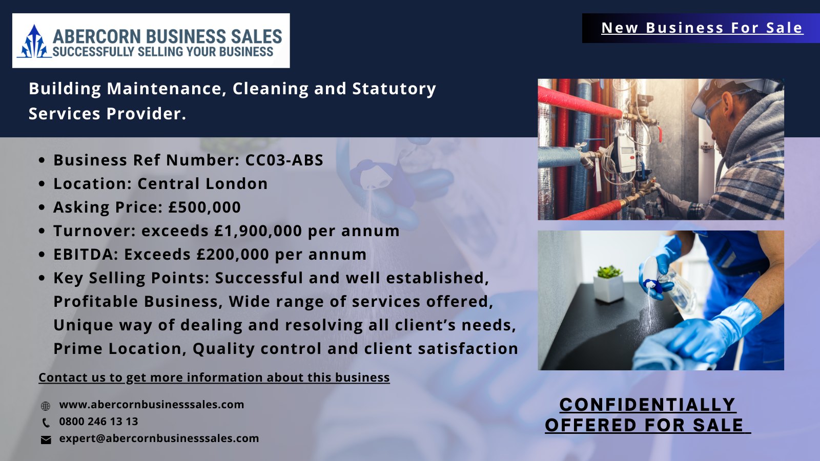 CC03-ABS - Building Maintenance, Cleaning and Statutory Services Provider