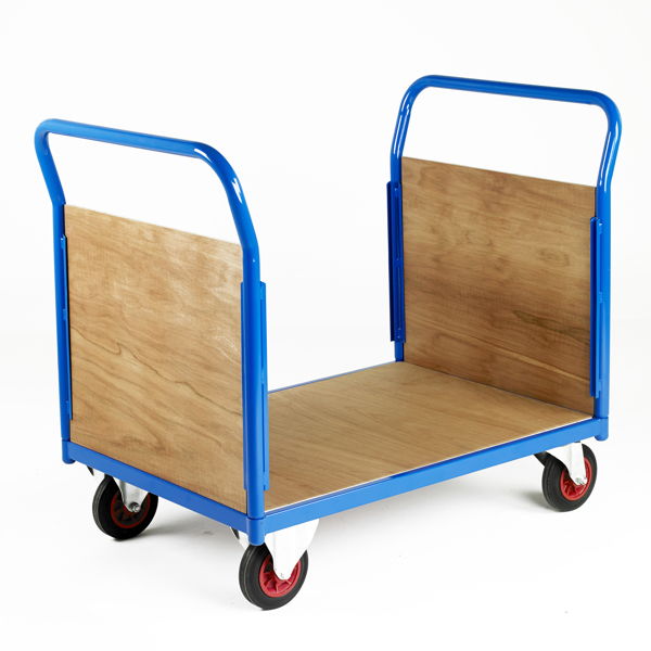 Plywood Panel Platform Truck Double End - 1000 x 700mm (LxW)