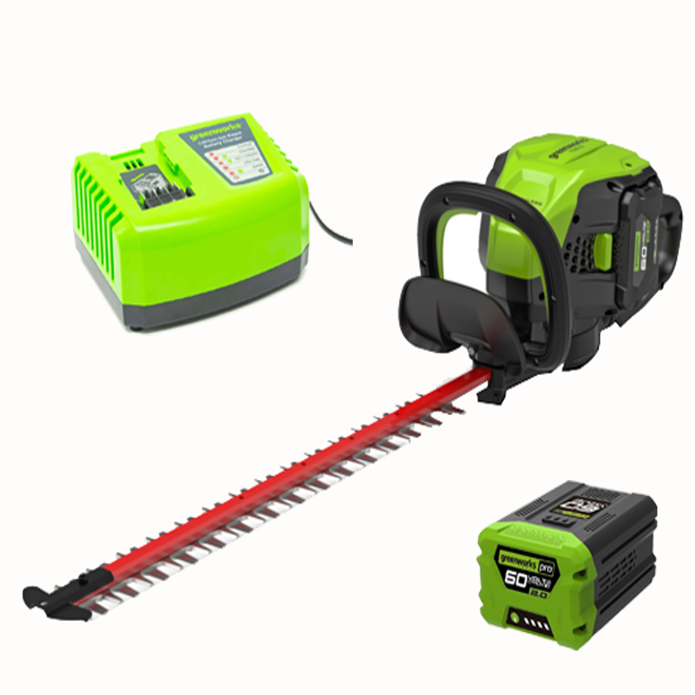 Outdoor Equipment Hire For Cordless Hedge Trimmer 24″ - 60 Volt Li-Ion Godalming