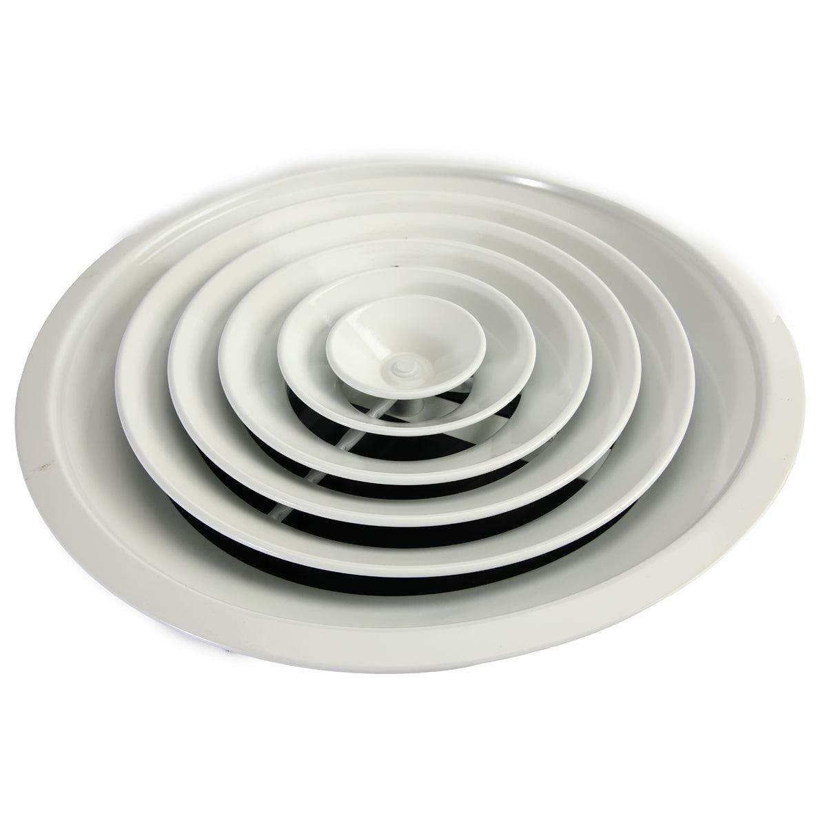 Round Ceiling Diffuser (with Damper)