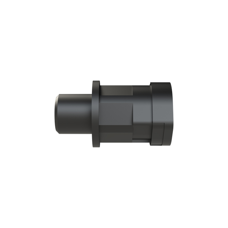 ABB ALNDM120 - 10 Straight Connector Black 12mm IP66