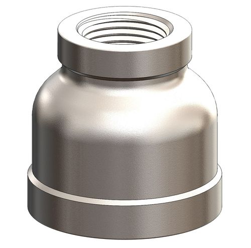 Food Grade Leading Suppliers of BSP 150lb Screwed Fittings, Round Reducing Socket, Female X Female for Pipeline Installations