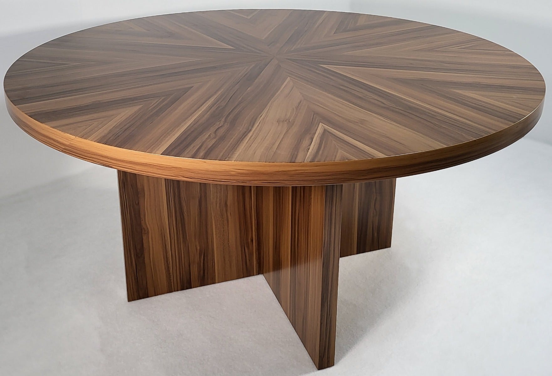 Providers Of Extra Large Executive Round Meeting Table in Light Oak - B02-1500mm Near Me